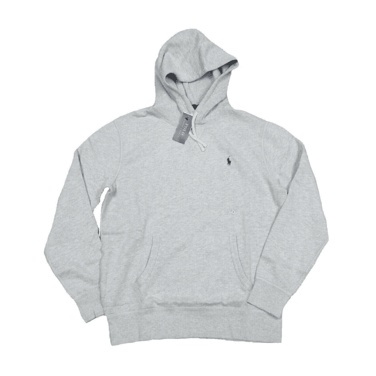 Cotton blend fleece hoodie ralph lauren discount