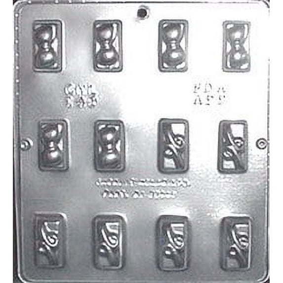 148 Rectangular Pieces Chocolate Candy Mold
