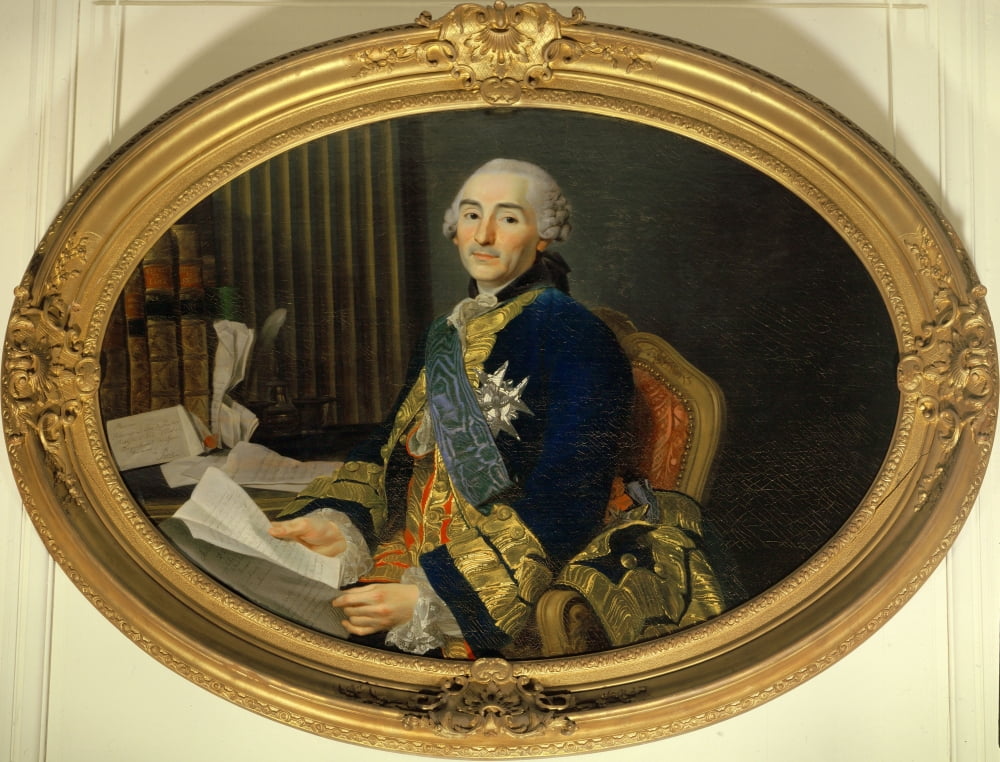 1481 Alexandre Roslin (1718-1793) Swedish School Canvas Art - (24 x 18)