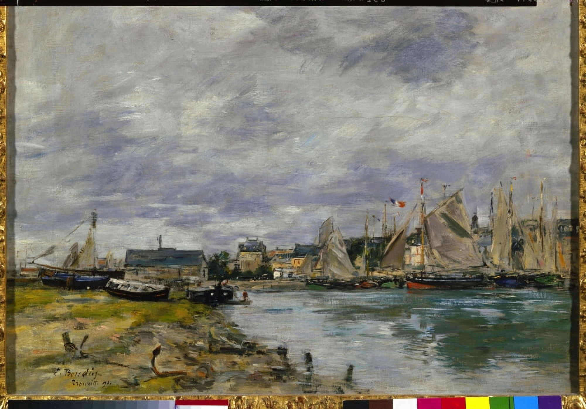 1489 Eugene Louis Boudin (1824-1898) French School Canvas Art -  (36 x 24)