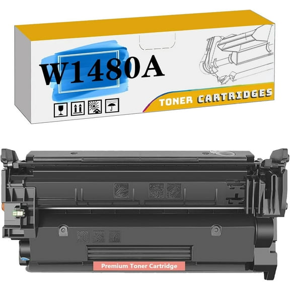 148A W1480A Toner Cartridge, Compatible for HP 4001n 4001dn 4001dw Mfp4101fdw Mfp4101fdn Printers【High Print Volume with Chip】