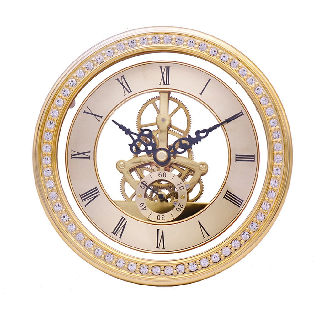 148mm Diameter Quartz Clock Head Insert Skeleton Clock Insert Clock ...
