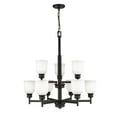 thumbnail image 1 of 149-MB-Millennium Lighting-Burbank - 9 Light Chandelier-32.5 Inches Tall and 29.5 Inches Wide     -Traditional Installation, 1 of 3