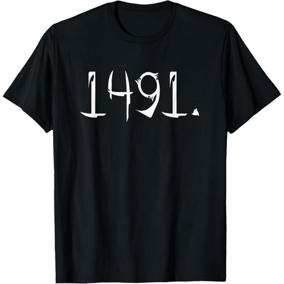 1491 Pre Columbus Indigenous People Day Native Americans T-Shirt