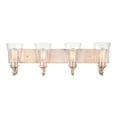 thumbnail image 1 of 1494-MG Millennium Lighting Natalie - 4 Light Bath Vanity-10 Inch Tall and 32 Inch Wide-Modern Gold Finish, 1 of 4
