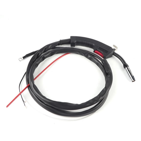 14AK MB14 Gas Shielded Welding Torch Assembly For MIG130 Welders, 2 Meter Length, 0.8-1.2mm Wire Diameter, 160-200A Current