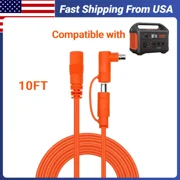 14AWG DC 8mm Extension Cable for Solar Panel 25FT,DC7909 Solar Panel Cable Female to Male with DC8020 Male Adapter Compatible with Aker,GZ Yeti,BLUETT,Jackery Portable Power Station 10FT