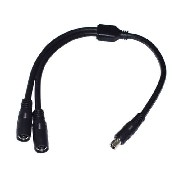 14AWG DC8.0x2.0mm Power Cord Wire 1 Male to 2 Female for Solar Panel Charging