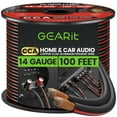 14AWG Speaker Wire, GearIT Pro Series 14 AWG Gauge Speaker Wire Cable