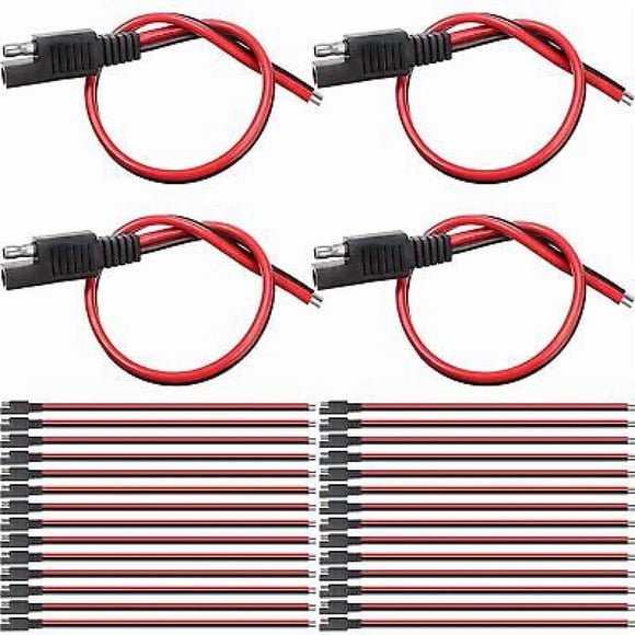 14Awg Connectors Cable Compatible W/Sae 30Cm 2 Pin Quick Disconnect Wire Harness