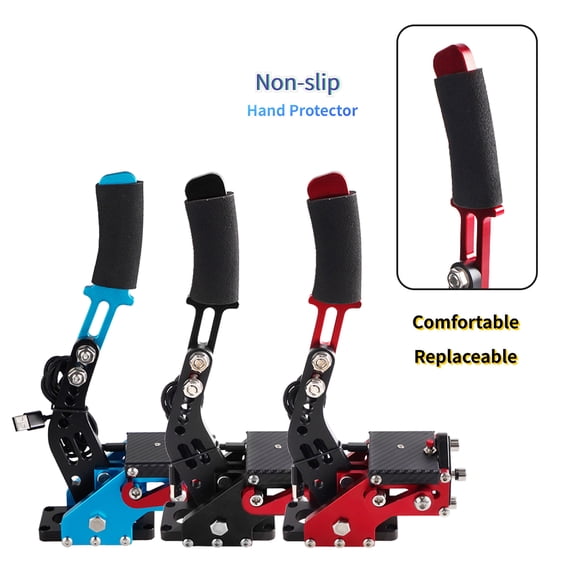 14Bit PS4/PS5 USB3.0 Handbrake Kits for Racing Games Steering Wheel Stand G29