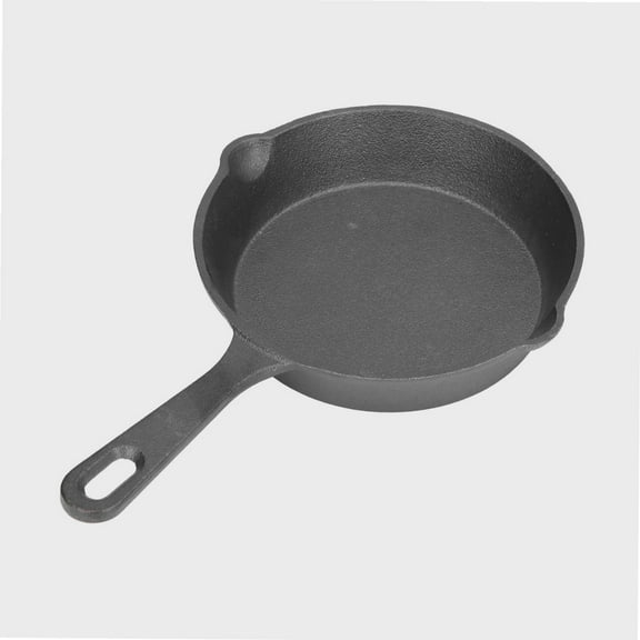 14CM Diameter Cast Iron Mini Frying Pan Flat Bottomed Non Stick Frying Skillet Pancake Pan for Household Kitchen Halogen Stove, Electric Stove