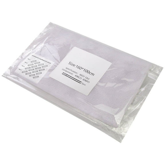 14CT Needle Point Canvas Needlepoint Canvas Meshes Canvas Sheets Meshes Sheets Easy to Use for Embroidery Crafting