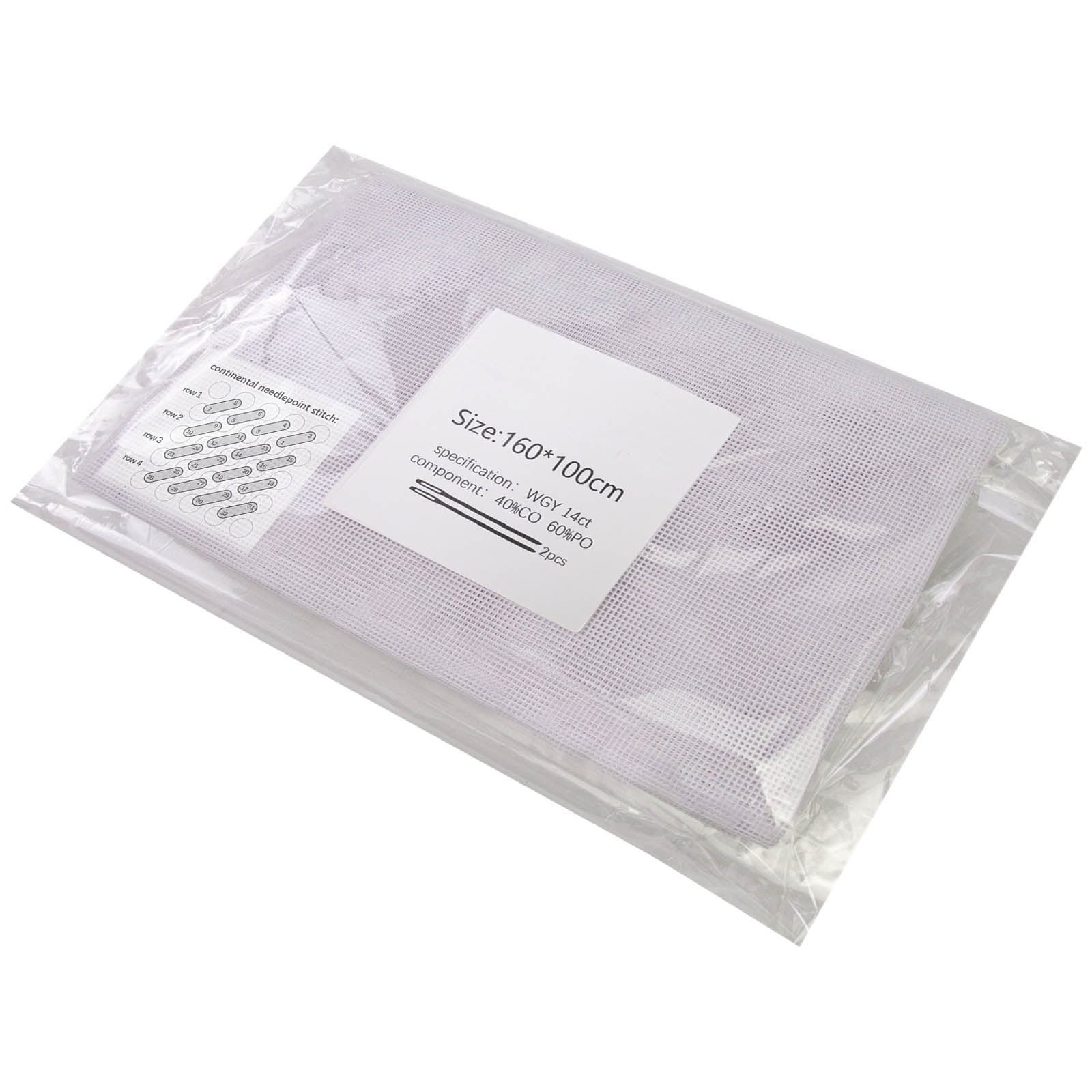 14CT Needle Point Canvas Practical Meshes Sheets Canvas Sheets Needlepoint Canvas Easy to Use for Embroidery Enthusiasts