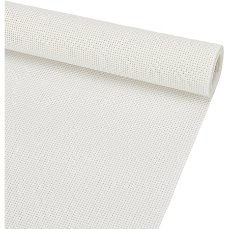 14CT Plastic Count Cross Stitch Fabric 39.3x11.8 Inch White Classic Reserve Cross Stitch Aida Cloth for Craft Embroidery Handmade Needlework DIY Handicrafts 1mm Thick