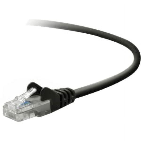 14FT FAST CAT5E BLK SNAGLESS UTP RJ45 M/M PATCH CABLE