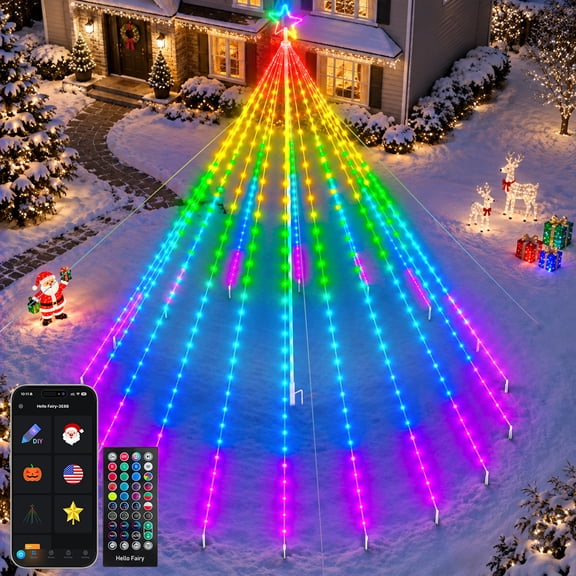 Smart Snowflake Led Dynamic RGB Snowflake 28
