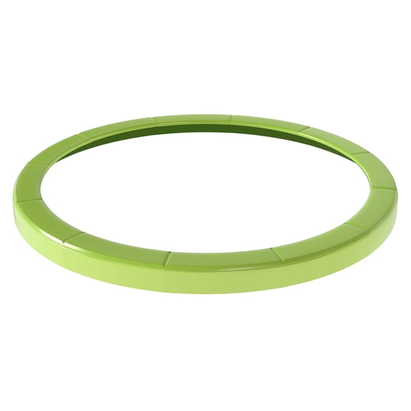 14FT Trampoline Spring Cover Pad - Waterproof Trampoline Safety Pad Replacement - All Weather Spring Protector - No Pole Holes - Green