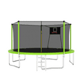 thumbnail image 1 of 14FT Trampoline with Net, Outdoor Recreational Trampolines for Family, 1 of 8