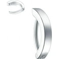 thumbnail image 1 of 14G G23 Titanium Clicker Belly Button Ring,10/12mm Reverse Curved Hoop Navel Barbell Piercing Jewelry, 1 of 4