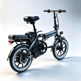 thumbnail image 1 of 14IN Clearance Sale Portable Folding Ebike, 500W Peak Motor up to 20mph, 30Mile Removable Battery, UL 2849, 1 of 7