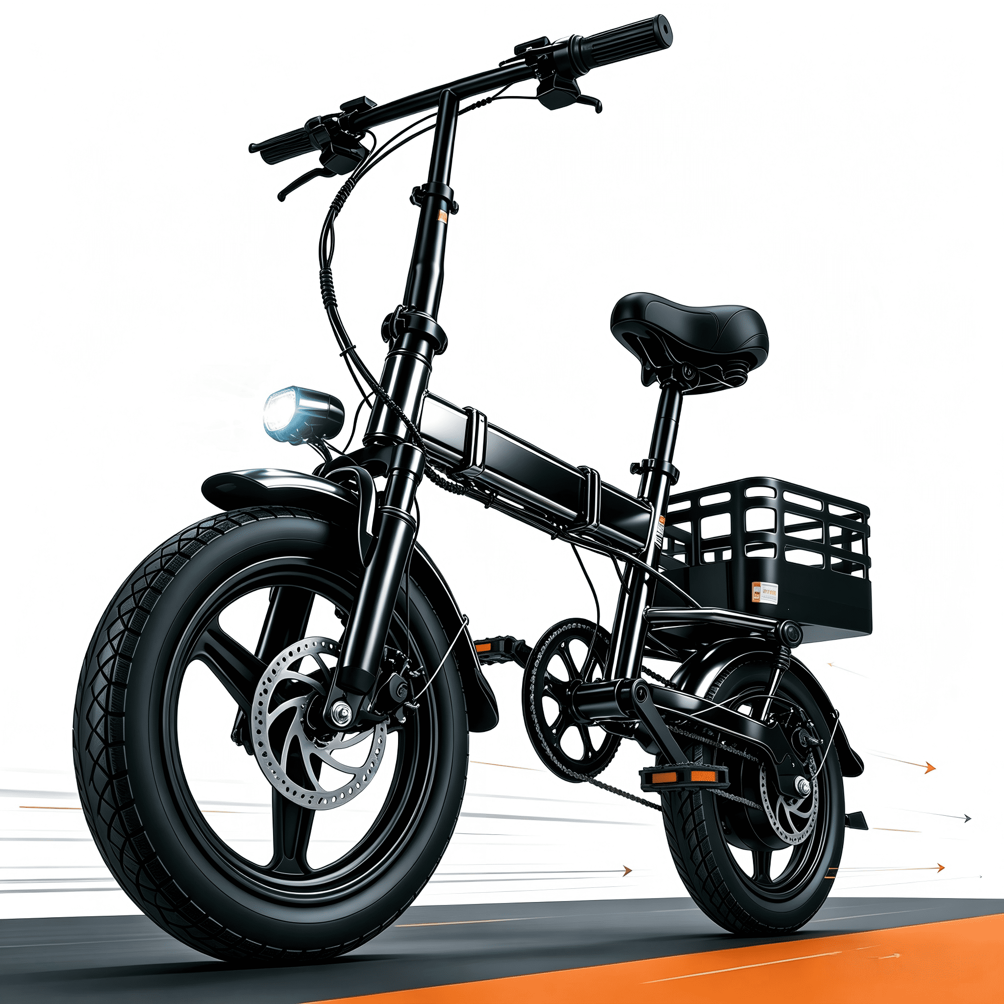 14IN Portable Folding Ebike 20mph 500W Motor 30 mile High Energy Storage Removable Battery,clearance sale Electric bicycle for adults ,UL 2849