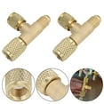 thumbnail image 1 of 14In Sae Brass Quick Coupler 2Pcs Access Tee Adapter For Vacuum Gauges, 1 of 9