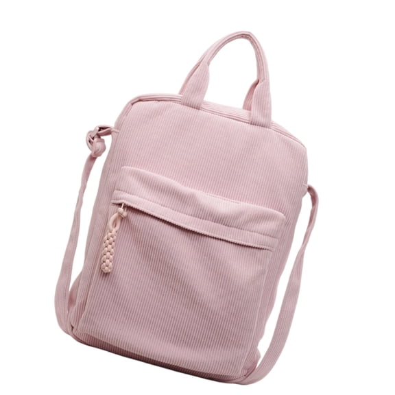 14Inch Corduroy Computer Case Retro Type Protective Sleeve Water Resistant Multiple Pockets For Laptop Documents