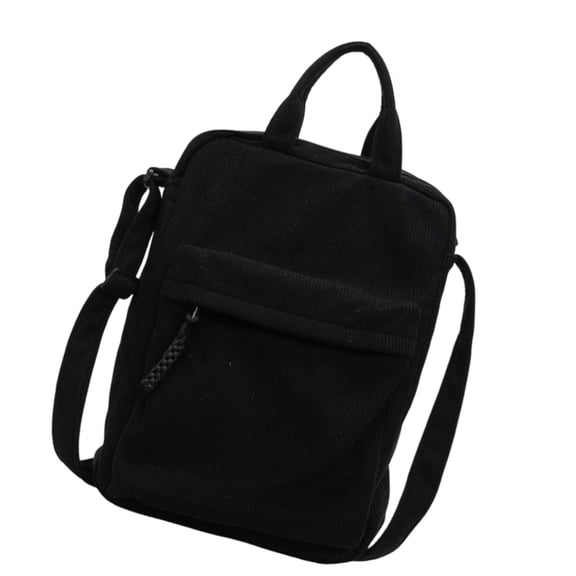 14Inch Corduroy Computer Case Retro Type Protective Sleeve Water Resistant Multiple Pockets For Laptop Documents