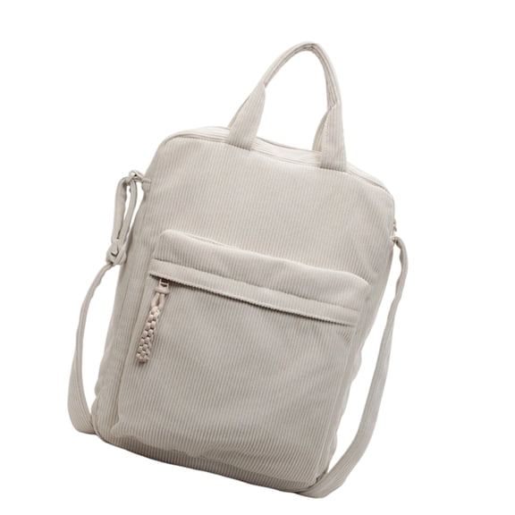 14Inch Corduroy Computer Case Retro Type Protective Sleeve Water Resistant Multiple Pockets For Laptop Documents