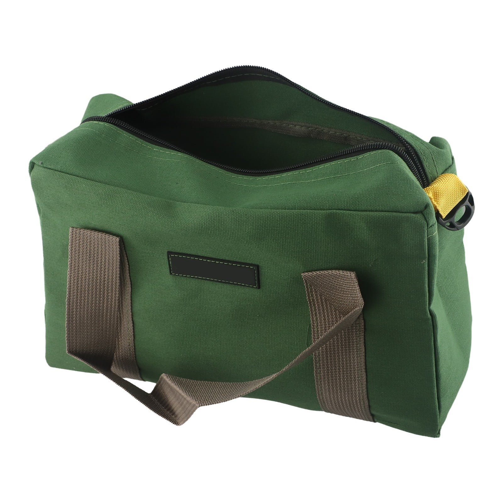 Small Tool Bag – 14 Inch Canvas Wide Mouth Organizer With Zipper, Large Capacity For Hand Tools
