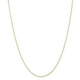 thumbnail image 1 of 14K 1.15mmCarded Cable Rope Chain, 1 of 3