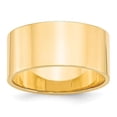 thumbnail image 1 of 14K 10 mm LTW Flat Band&amp;#44; Yellow - Size 5.5, 1 of 1