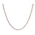 thumbnail image 1 of 14K 18in Rose Gold Polished Classic Box Chain with Lobster Clasp, 1 of 4