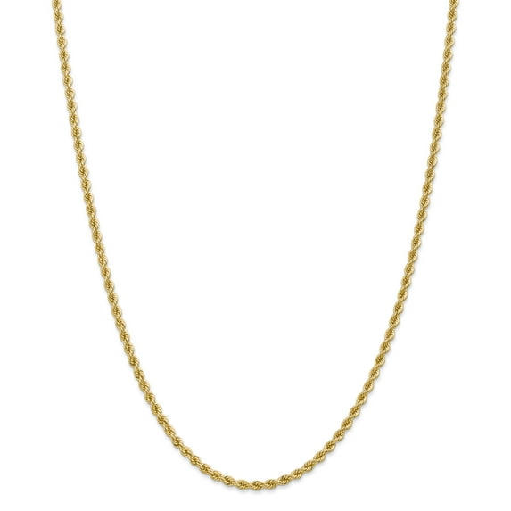 14K 2.75mm Handmade Regular Rope Chain