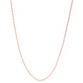 thumbnail image 1 of 14K 20in 1.5mm Rose Gold Diamond Cut Rope Chain with Lobster Clasp, 1 of 4