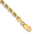 thumbnail image 1 of 14K 3.25mm Diamond-Cut Rope Chain, 1 of 2