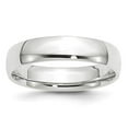 thumbnail image 1 of 14K 5 mm LTW Comfort Fit Band, White - Size 13.5, 1 of 1
