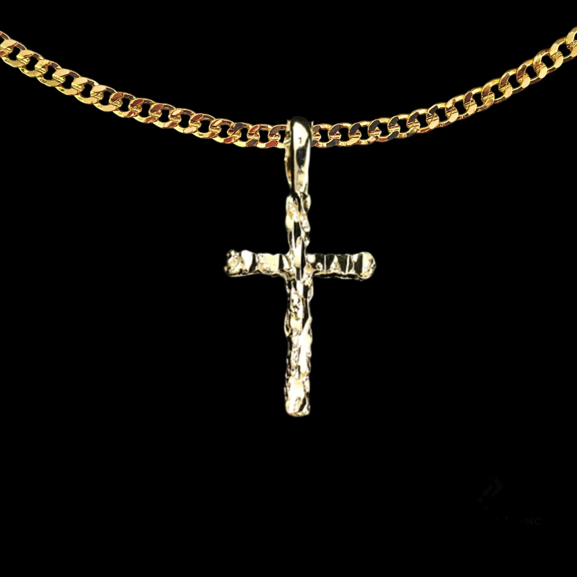 14K Bonded Gold Cross Necklace for Women, Best Unisex Christmas Gift ...