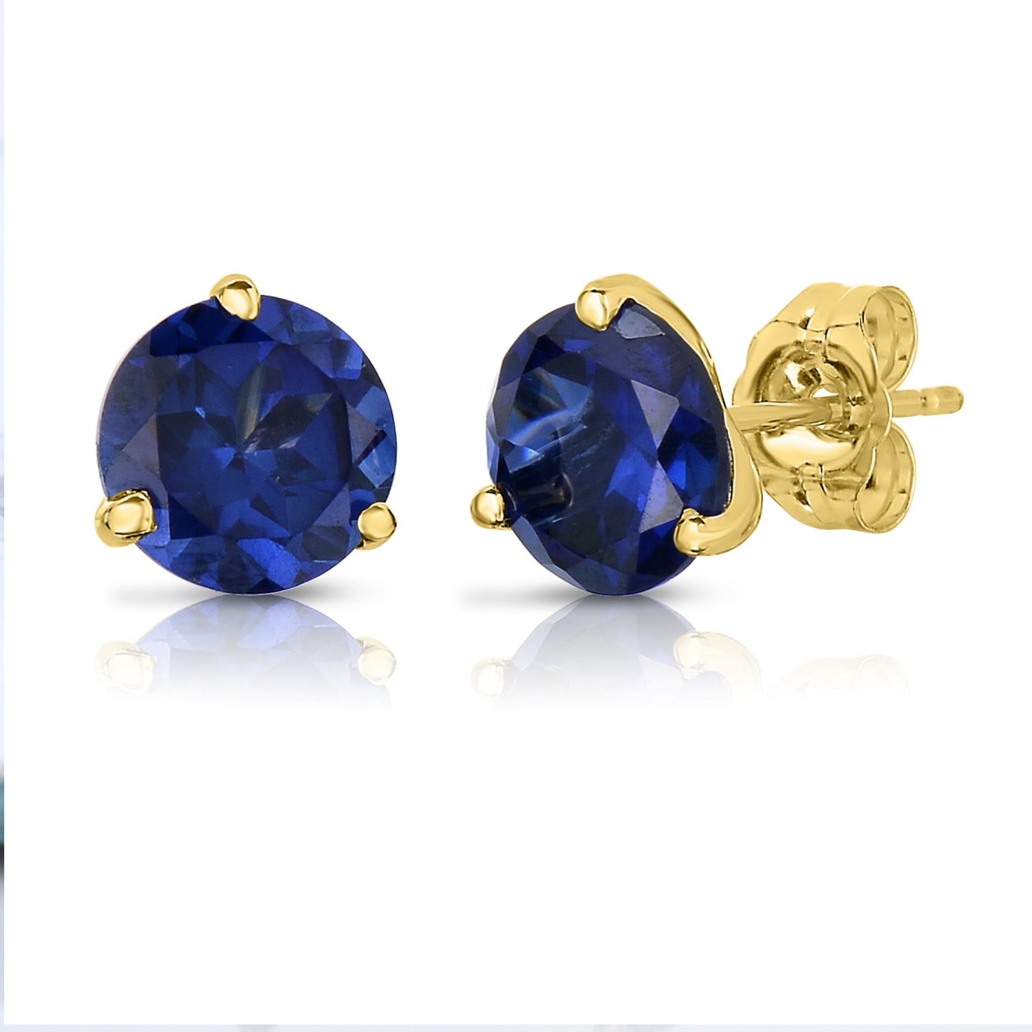 14K CR SAPH MART EAR