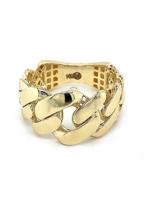 14K CUBAN LINK RING