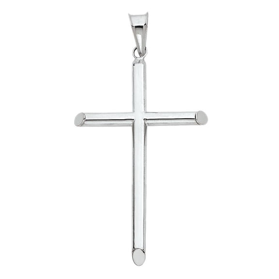 14K Classic Cross Religious Pendant