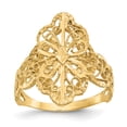 thumbnail image 1 of 14K Diamond Cut Filigree Ring, 1 of 1