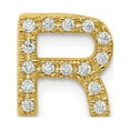 thumbnail image 1 of 14K  Diamond Letter R Initial Charm PM5221R, 1 of 5