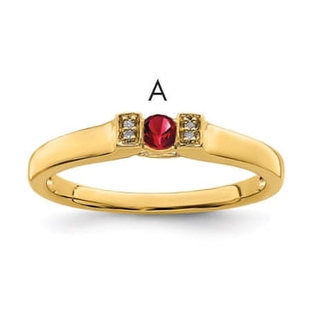14K Family Jewelry Diamond Semi-Set Ring XMR35/1