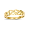 thumbnail image 1 of 14K Free Form Knot Ring, 1 of 2