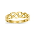 thumbnail image 1 of 14K Free Form Knot Ring, 1 of 2