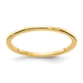 thumbnail image 1 of 14K Gold 1.2mm Half Round Stackable Band - Size 8.5, 1 of 3