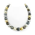 thumbnail image 1 of 14K Gold 11-14mm South Sea Multicolor Nancy Pelosi Cultured Pearl Necklace - AAA Quality, 17" Length, 1 of 6