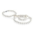 thumbnail image 1 of 14K Gold 12-13mm AAA Quality White Freshwater Cultured Pearl Necklace for Women in 24 Matinee Length, 1 of 7